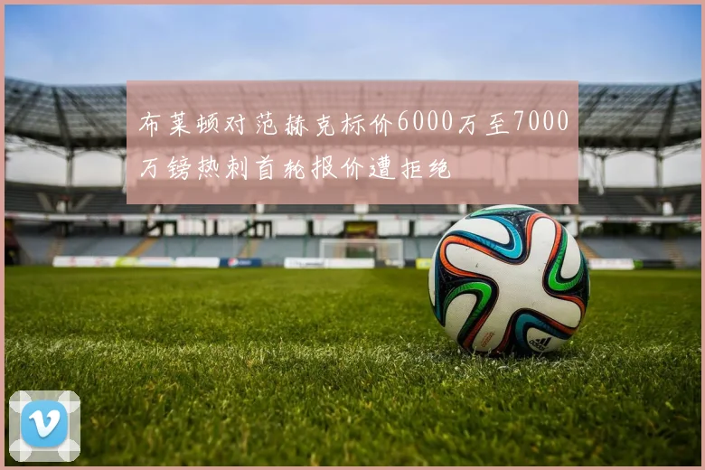布莱顿对范赫克标价6000万至7000万镑热刺首轮报价遭拒绝